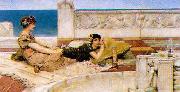 Alma Tadema Love's Votaries Spain oil painting artist